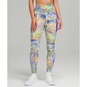 Lululemon Size 4 Cargo Super High Rise Hiking Tight 25" Altered Nature Multi